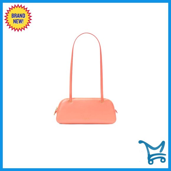Fine Leather Shoulder Bag with Adjustable Strap Spacious Interior